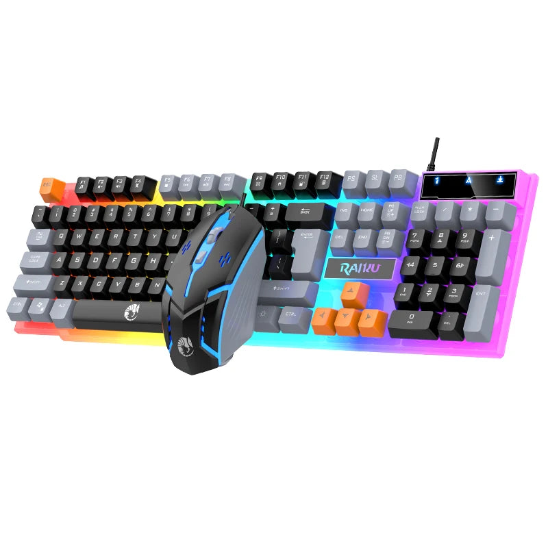 RAIKU T26 Combo Gamer RGB