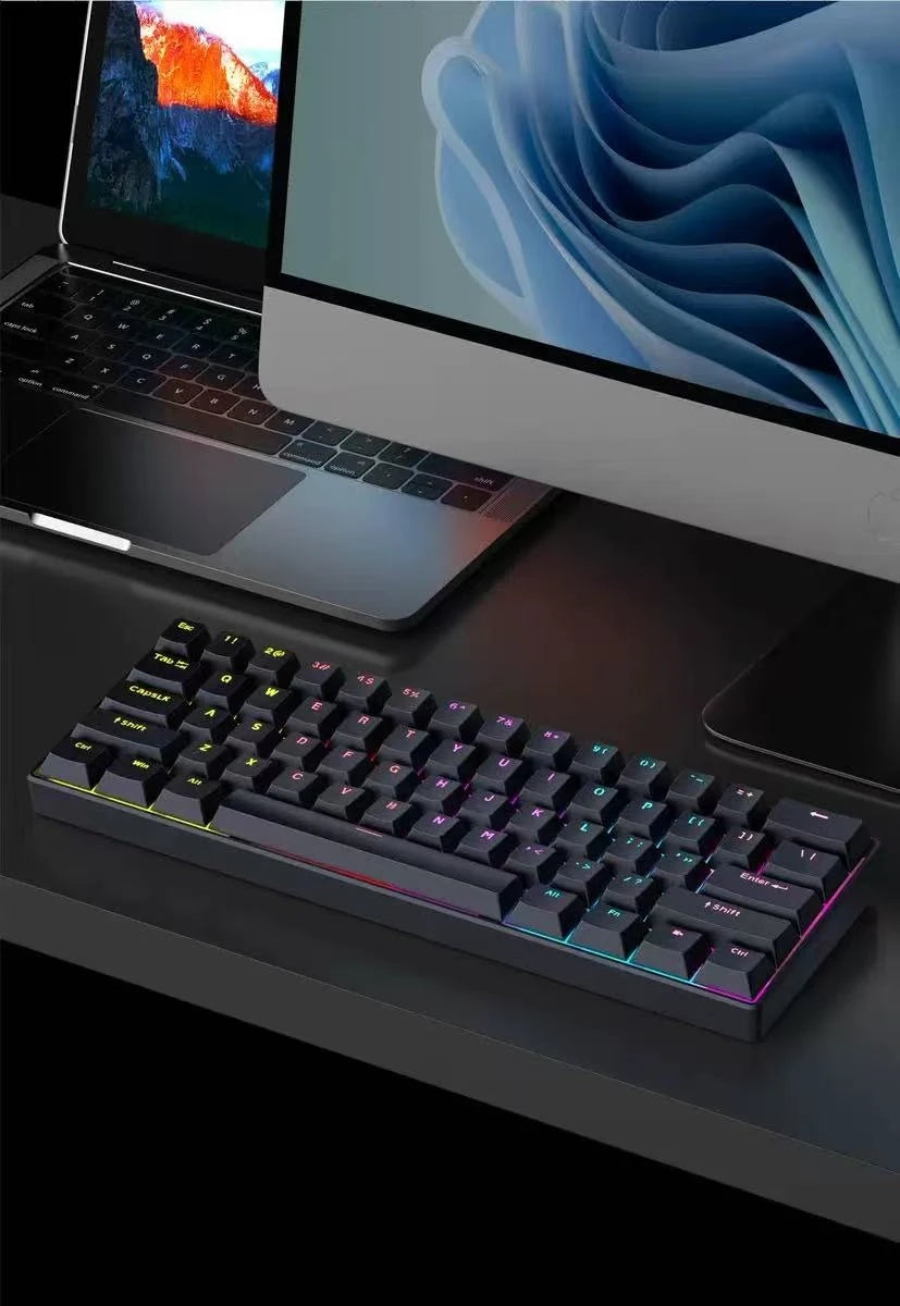Teclado Gamer RGB 60%