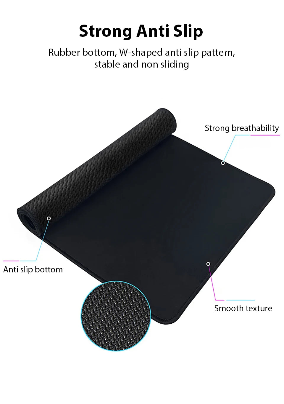 Mouse Pad XXL Antideslizante
