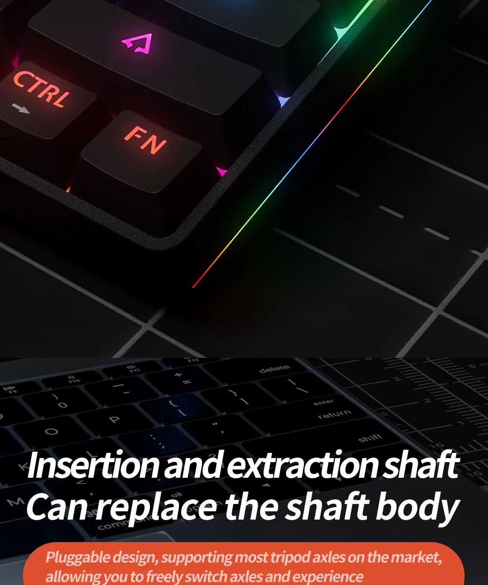 Teclado Gamer MK61 RGB
