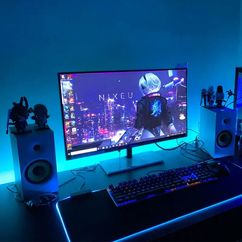 Luces LED RGBIC Gamer para Monitor