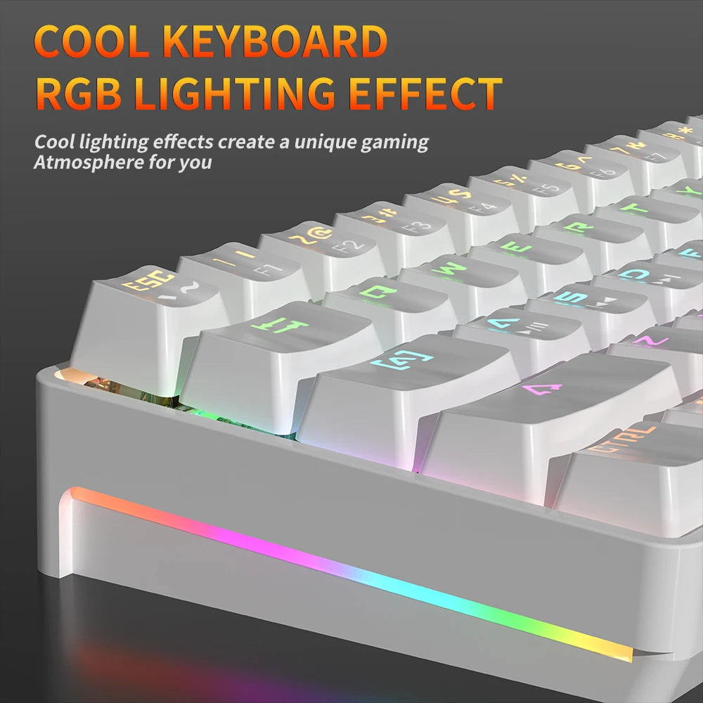 Teclado Gamer MK61 RGB